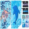 Microfiber Thin Lightweight Beach Towel Sand Free Quick Dry Absorbent Compact Towels for Swimming Pool Camping Beach Accessories Large Easy Pack Travel Things for Vacation Essentials Adult Gift view 1