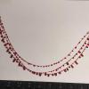 LIANXUE Red Resin Blood Drop Pendant Necklace - Muiltfunction Bloody Droplet Choker Gift view 3