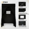 EAGLE PEAK Flex Compact 4x4 Pop-up Canopy Changing Room, Portable Privacy Dressing Room for Indoor Fashion Photoshoots, Camping, or Pool, Black view 2