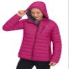Little Donkey Andy Women's Packable Puffer Jacket Lightweight Windproof Hooded Winter Coat with Recycled Insulation Rose XL view 2