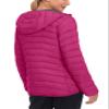 Little Donkey Andy Women's Packable Puffer Jacket Lightweight Windproof Hooded Winter Coat with Recycled Insulation Rose XL view 4