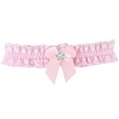 Women Bridal Garter for Wedding Garter Belt Party Garter Set Pink Garters for Bride garter