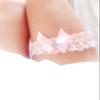 Women Bridal Garter for Wedding Garter Belt Party Garter Set Pink Garters for Bride garter view 3