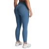 Aoxjox High Waisted Workout Leggings for Women Tummy Control Buttery Soft Yoga Metamorph Deep V Pants 26" (Steel Blue, X-Small) view 1