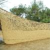 ELZEM Garden Camouflage Shade Net, Beige Lightweight Sunscreen Net, Oxford Cloth Military Reinforced Camo Netting, for Car Cover Camping Hunting Decoration (Size : 1.5x2m/4.9x6.5ft) view 2