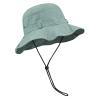 Croogo Wide Brim Sun Hats Military Boonie Hat Fishing Hat for Men and Women UV Protection Bucket Cowboy Hats,Green-HJY6 view 4