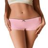 SAKVILSEC Seamless Solid Cotton Panties For Women Breathable Underpants Intimate Safety Mid Waist Ladies Briefs Underwear(Pink,L) view 1