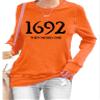 1692 They Missed One Salem Massachusetts Sweatshirt Vintage Halloween Sweater Plus Size 3Xl view 4