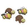 HERCHR 4PCS Tennis Racket Vibration Dampener Tennis Racket Shock Absorber, Cute Bee Turtle Shock Absorber Silica Gel Tennis Dampeners Racket String Shock Absorber Tennis Gift(Turtle Bee) view 3