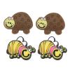 HERCHR 4PCS Tennis Racket Vibration Dampener Tennis Racket Shock Absorber, Cute Bee Turtle Shock Absorber Silica Gel Tennis Dampeners Racket String Shock Absorber Tennis Gift(Turtle Bee) view 4