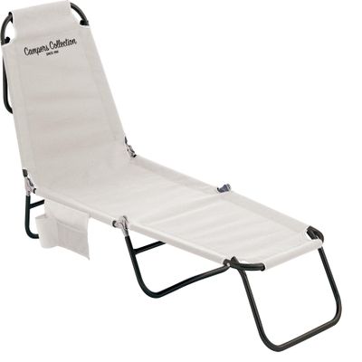 Campers Collection Yamazen Cot C272-4(IV) Cot, Camping, Outdoors, Foldable, Easy Setup, Reclining, Compact, Camping Bed (Ivory)