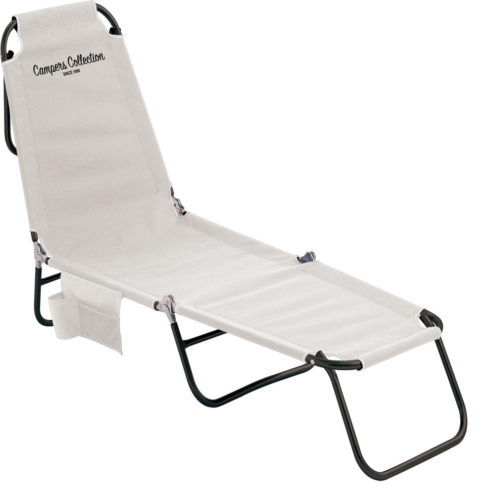 Campers Collection Yamazen Cot C272-4(IV) Cot, Camping, Outdoors, Foldable, Easy Setup, Reclining, Compact, Camping Bed (Ivory)