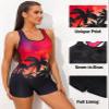beautyin Swimsuit Women Boyleg One Piece Water Aerobic Traininig Lap Bathing Suit view 4