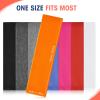 Hotop 20 Pcs Sport Stretchy Headbands for Girls Women Non Slip Soft Fabric Elastic Headband Bulk for Yoga DIY Team Gifts(Orange) view 2