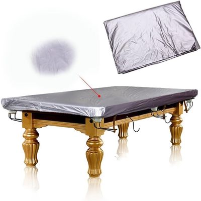 DKULMN Pool Table Cover,Billiard Pool Table Cover, Waterproof Table Cover Perfect for Indoor and Outdoor Use,Durable Dust Protection Cover,9ft