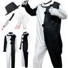 BILIBOOM Anime Jumpsuit Bodysuit Costume Outfit with Mask Carnival Theme Party Full Set(XiaoChou,Yellow,L) view 1