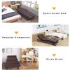 UPGENT Folding Camping Cot for Adults, Heavy Duty Outdoor Bed with Adjustable Pillow, Travel Camp Cots for Tent Outdoor Hiking Travel Beach Office Nap (Size : 200x120cm) view 2