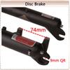 BUCKLOS 26 x 4.0 inch Fat Tire MTB Air Crown Suspension Fork & 44-56mm Black Headset view 3