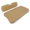SCITOO Replacement Cushions for Golf Cart Front Seat, Golf Cart Cushion Seat for EZGO TXT, Tan, 2 Piece Set view 1