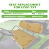 SCITOO Replacement Cushions for Golf Cart Front Seat, Golf Cart Cushion Seat for EZGO TXT, Tan, 2 Piece Set view 2