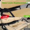 SCITOO Replacement Cushions for Golf Cart Front Seat, Golf Cart Cushion Seat for EZGO TXT, Tan, 2 Piece Set view 4