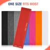Hotop 20 Pcs Sport Stretchy Headbands for Girls Women Non Slip Soft Fabric Elastic Headband Bulk for Yoga DIY Team Gifts(Red) view 2