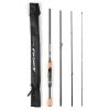 HUIOP Fishing Rod,4 Pieces Travel Rod, Portable Travel Spinning Fishing Rod Lightweight Carbon Fiber 4 Pieces Fishing Pole view 1