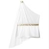 Agoky Men's Ancient Rome Theme Party Role Play Halloween Costume One Piece Sexy Outfits Rompers White Medium view 4