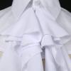 Ctreela Gothic Ruffle Collar Suit Vest Men's Fake Two Piece Waistcoat Elegant Sleeveless Victorian Steampunk Jacket Coats view 4