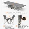 UPGENT Folding Camping Cot for Adults, Portable Outdoor Bed Heavy Duty Sleeping Cots with Pillow, Guest Bed for Home, Office Nap and Outdoor view 3