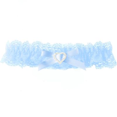 Blue Garter Set for Wedding Bride - Sexy Blue Garters for Women