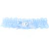 Blue Garter Set for Wedding Bride - Sexy Blue Garters for Women view 1