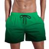 DGKaxiyaHM Man's Muticolor Casual Stretchy Board Shorts Drawstring Breathable Swimming Trunks Quick Dry Soft Swimwear (Green 2,Medium) view 1