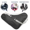 BESPORTBLE 1pc Triangle Roller Skate Bag Stylish Storage Pouch for Easy Carrying Breathable Material Wear-resistant Tote for Outdoor Use Design for Roller Skates Black view 4