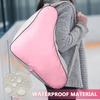 BESPORTBLE Triangular Roller Skate Bag for Carrying Roller and Inline Skates - Durable Mesh Cloth, Convenient Hand Strap, Multi-Color, 16.45x14.64x7.48 Inches view 4