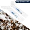HERCHR Fencing Socks for Epee, Sabre and Foil, Absorbing Breathable Stretchy Wearable Cotton Protective Fencing Stockings Knee High Sports Socks for Unisex Child Adult Men and Women(L) view 4
