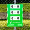 Vermont Fence Mounted Tennis Scoreboard - 3 Green, Blue & Black | Ultra-Durable (Medium (18in x 26in), Green) view 3