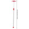 Aluminum Alloy Golf Club Bracket, Telescopic Golf Ball Bracket, Bag Protection Stiff Arm, Stand Pole Support Bracket, Protable Durable Ball Bag Support Bar, Adjustable Golf Ball Suppoort Bar Outdoor view 2