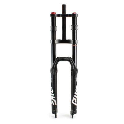 ZECHAO Mountain Bike Suspension Fork,27.5/29in Double Shoulder Air Fork 1-1/8" Bike Shock Absorber Forks 150mm Travel 9mm Axle Outdoor (Color : Black, Size : 29inch)