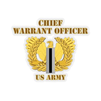 Army,Emblem, Warrant Officer 5,CW5, Eagle, US Army, Hat (4"x4", Transparent)