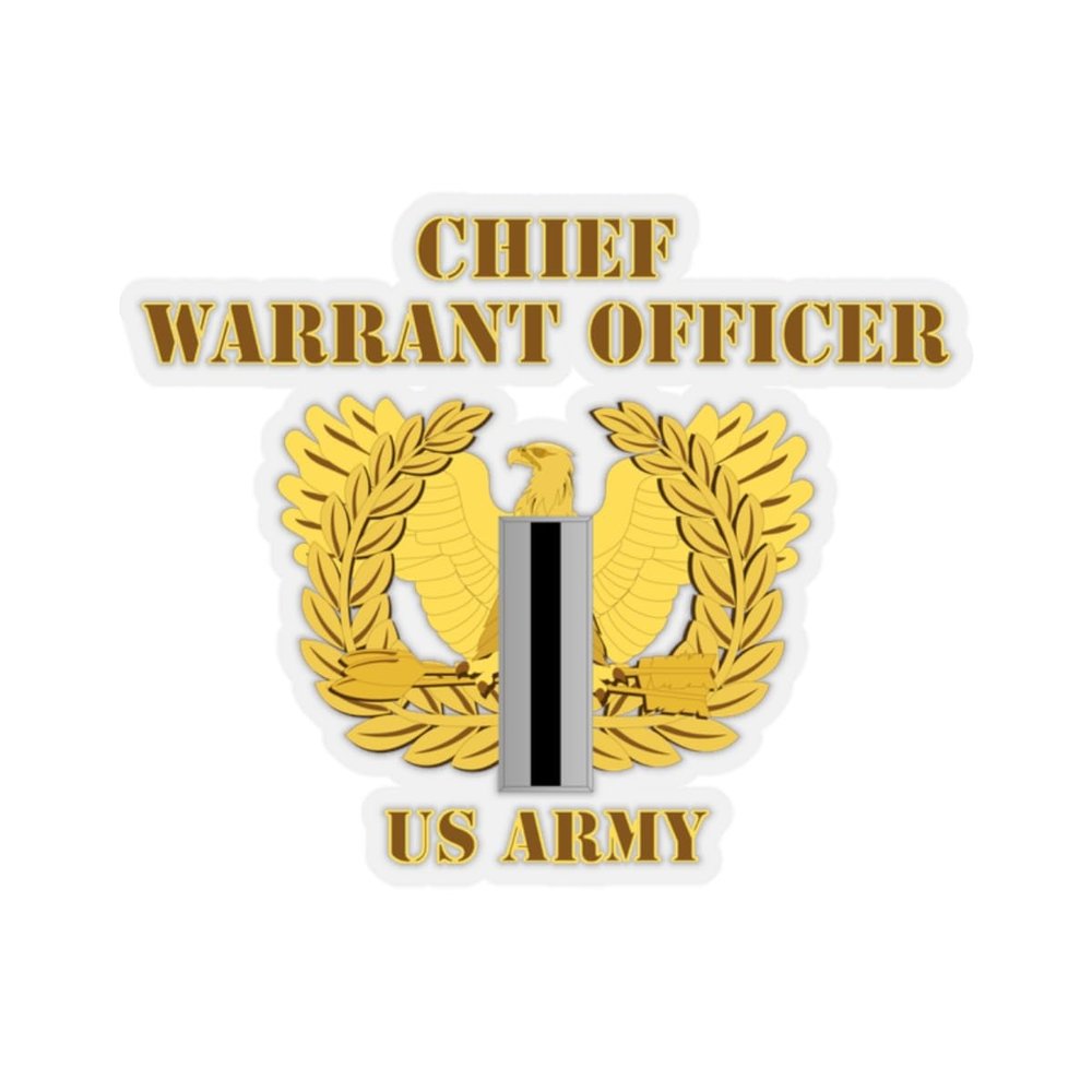 Army,Emblem, Warrant Officer 5,CW5, Eagle, US Army, Hat (4"x4", Transparent)