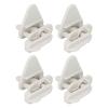 4 Set Pontoon Boat Gate Kit for Left Right 1-1.25in, ABS Frame Marine Pontoon Boat Replacement, Universal Sizing for Frames view 3