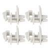 4 Set Pontoon Boat Gate Kit for Left Right 1-1.25in, ABS Frame Marine Pontoon Boat Replacement, Universal Sizing for Frames view 4
