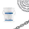 1/4 Chain G43 High Test for Boat Anchor, Alloy Steel with 2600 lb. Working Capacity and 5200 lb. Breaking Strength. (1/4" G43 (1.05 Inch x 0.52 Inch), 200 Feet) view 1