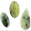 115 Carat Three Oval Pear Round Prehinite Actinolite Crystal Jade Cab EBS8487 view 1