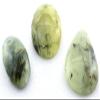 115 Carat Three Oval Pear Round Prehinite Actinolite Crystal Jade Cab EBS8487 view 2