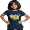 X-Large Navy Blue Youth True Love T-Shirt view 1