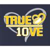 X-Large Navy Blue Youth True Love T-Shirt view 2