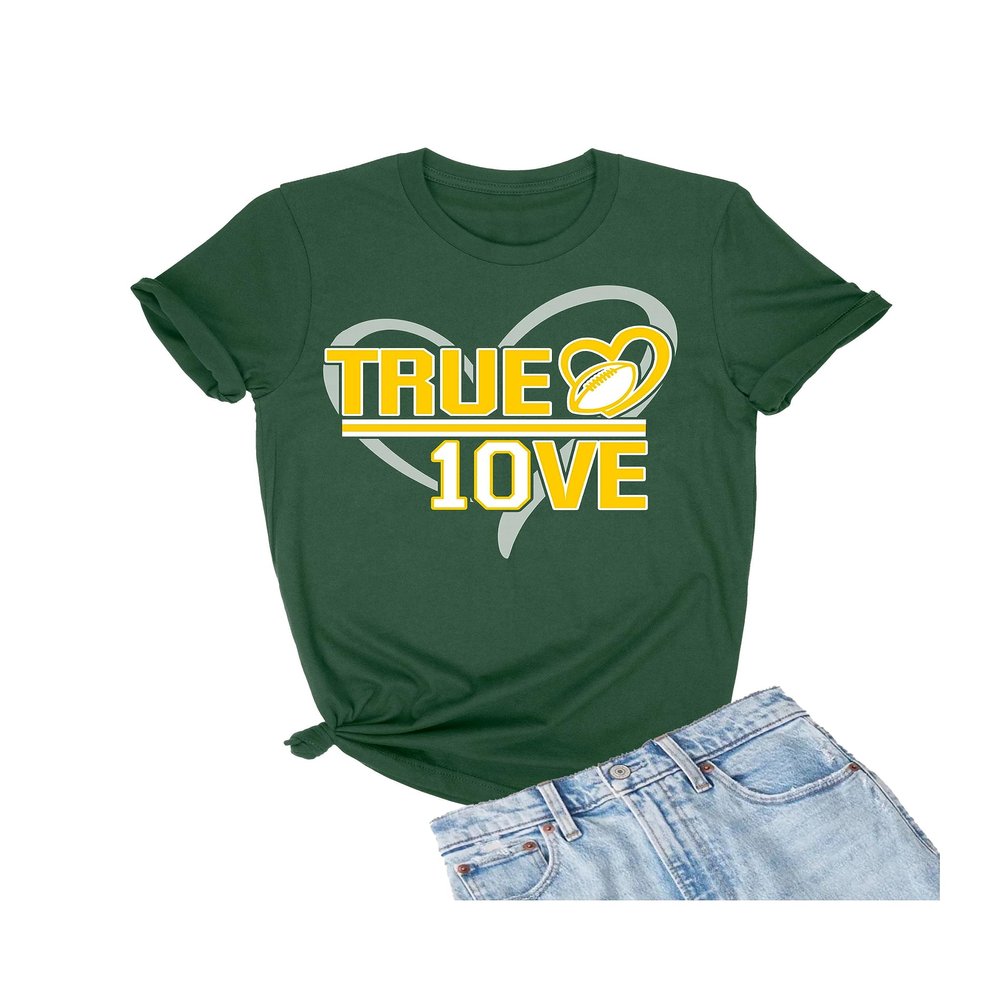 3X-Large Forest Green Mens True Love T-Shirt