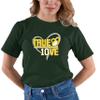 3X-Large Forest Green Mens True Love T-Shirt view 4